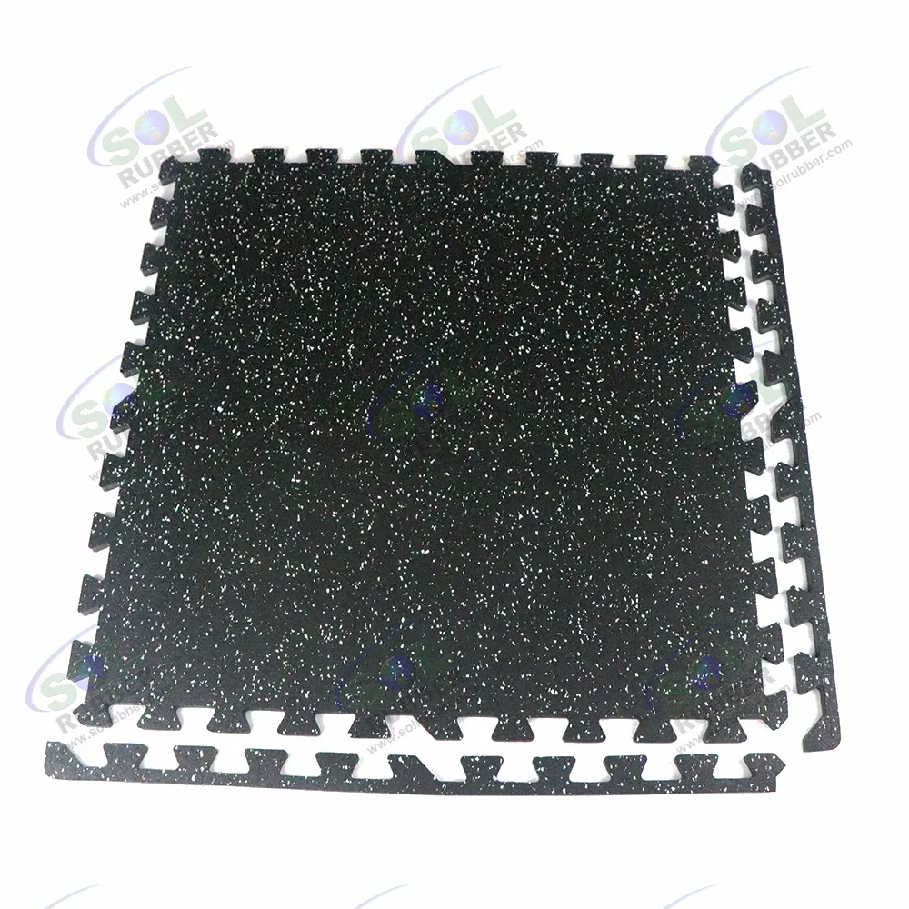 Sol Rubber EVA Foam Mats with Rubber Top Interlocking Floor Tiles Mat