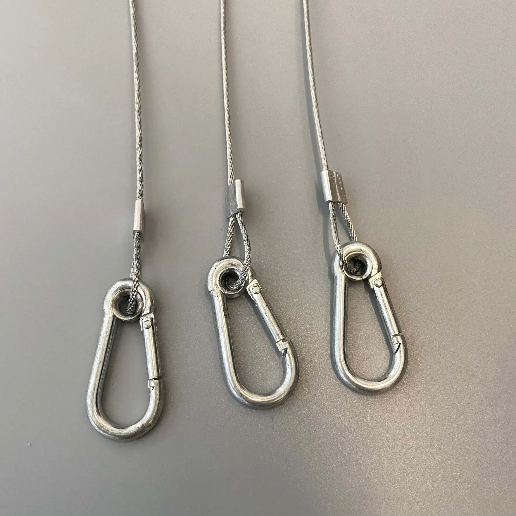 Stainless Steelm4 Carabiner Hook with Eyelet Steel