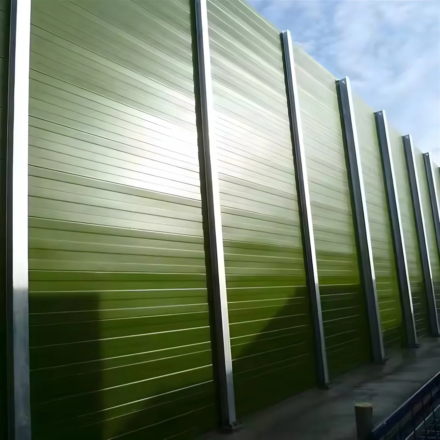 Advanced Acoustic Noise Barrier Wall for Outdoor Sound Reduction