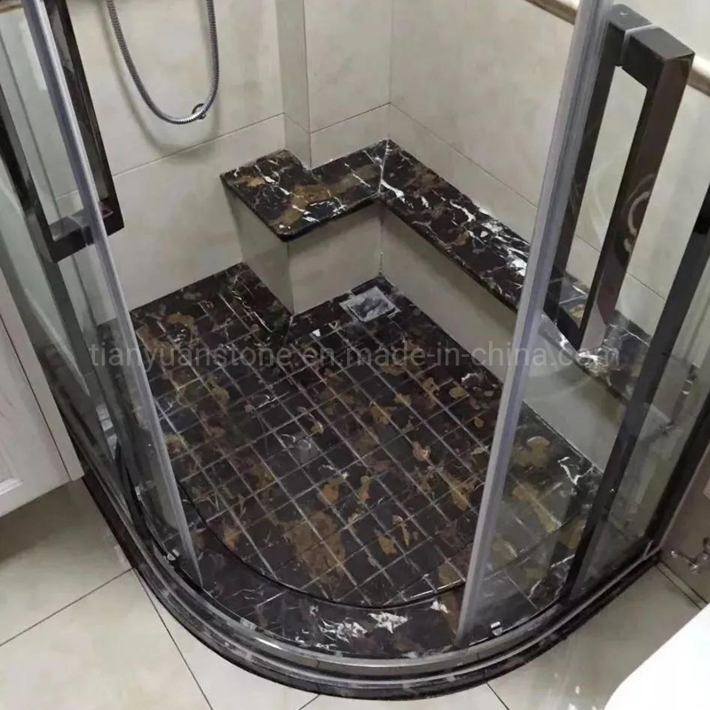 Stone/Granite/Marble Anti Slip Bathroom Bath Shower Tray/Base for Project