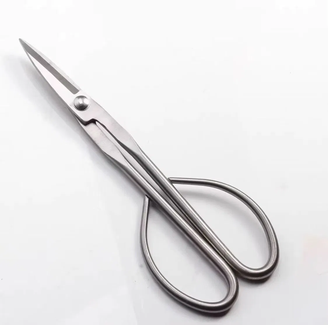 Factory Direct Sale Stainless Steel Bonsai Scissors Shear Small Branch Cutter Pruning Tool for Potted Plants Gardening Scissors