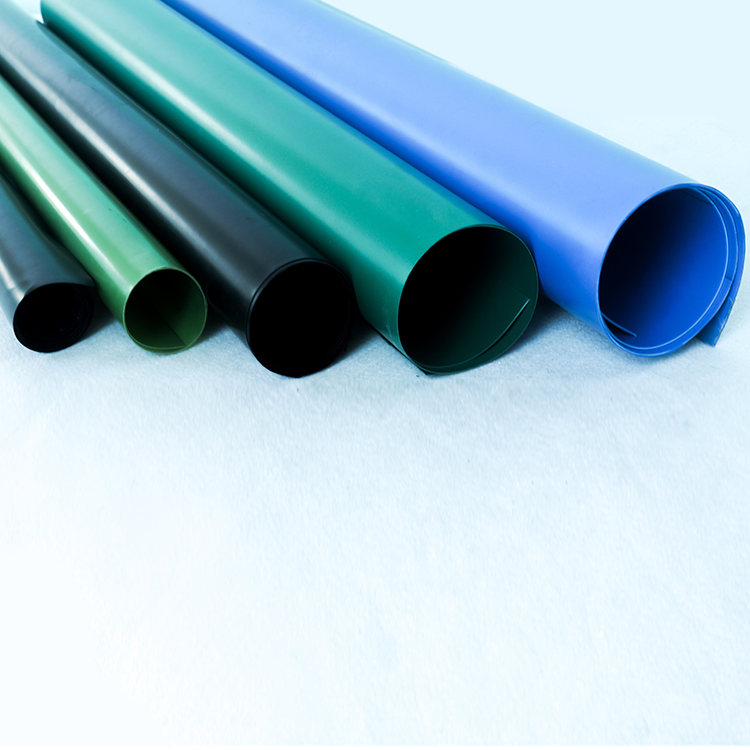 China HDPE Geomembrane Canal Liner Supplier with GM 13 Standard 0.3-3.0mm Thickness