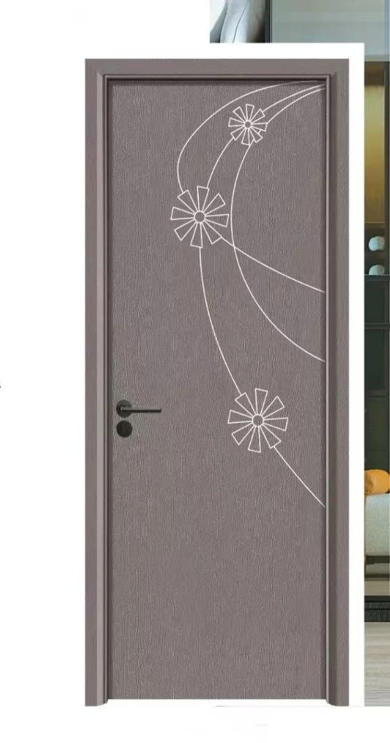Factory Cheap Prices Customized PVC/WPC Door for Interior Decoration
