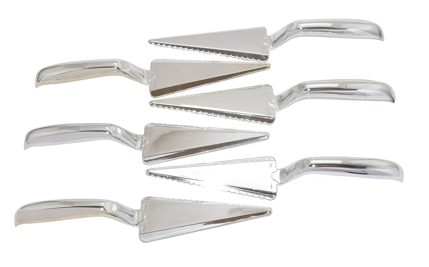 Heavy Weight Silver Plastic Pie Cake Server Shovel Slicers