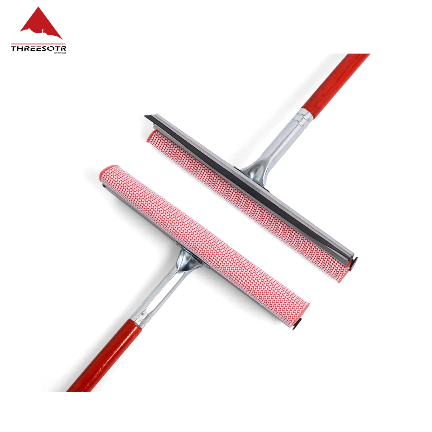 Car Window Squeegee with Wooden Handle (1507300)