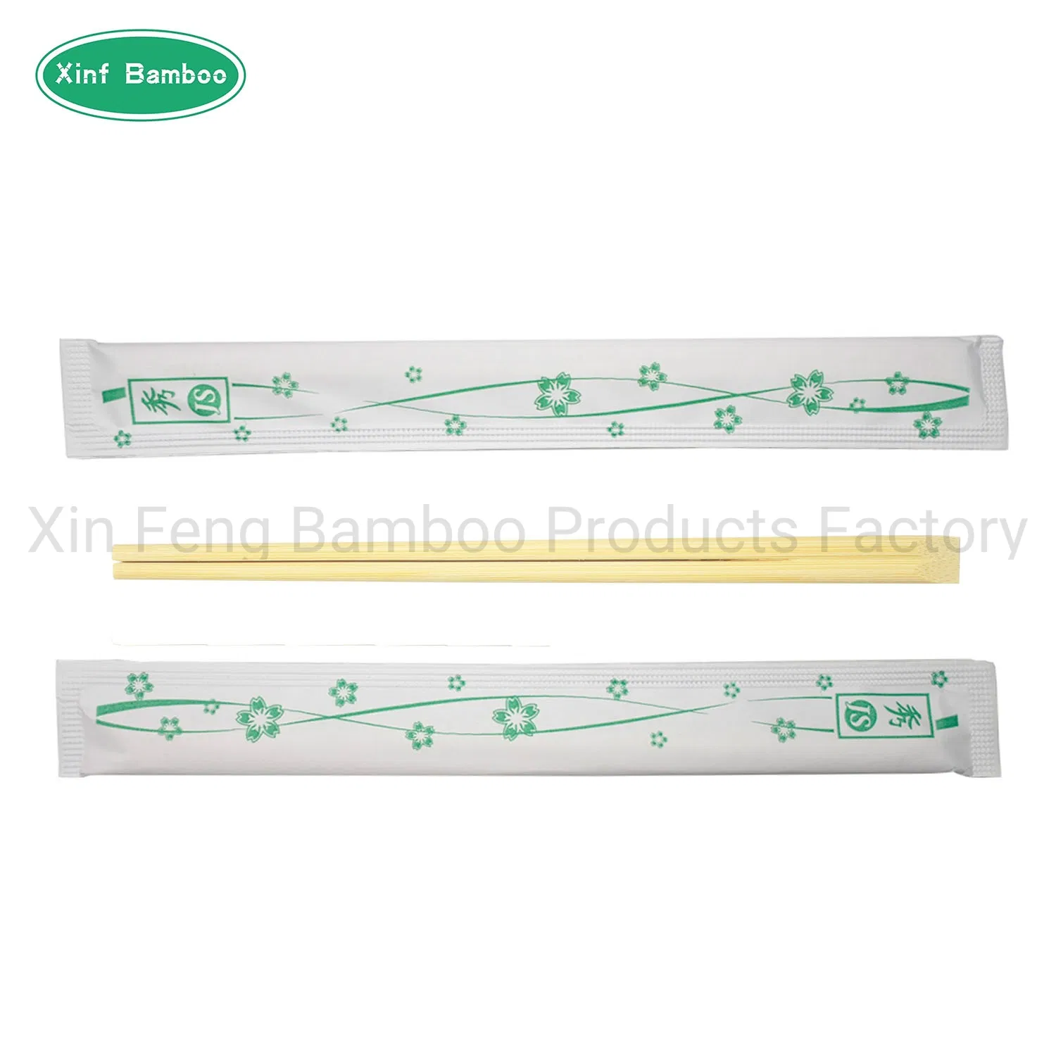 OEM Branded Disposable Chopsticks Wrapped in a Package Completely Wrapped up