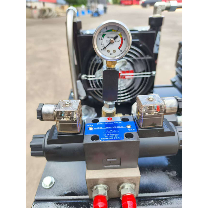 Гидравлическая станция 1.5кВт с соленоидным клапаном AC220V