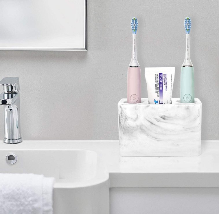 Innovative Ceramic Toothbrush Holder Simple Design Bathroom Accessories