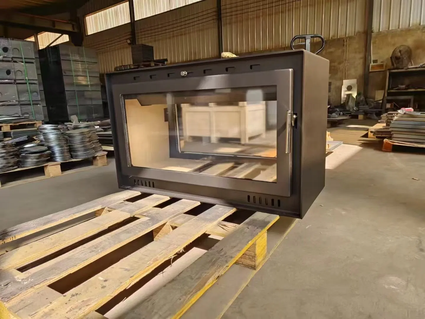 The Hotel Villas Use Wooden Fireplaces for Heating.