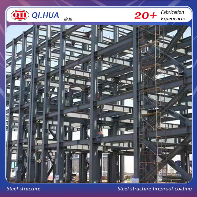 Modular Prefabricated Multi-Storey Steel Frame Structure Hotel Apartment Offices Building