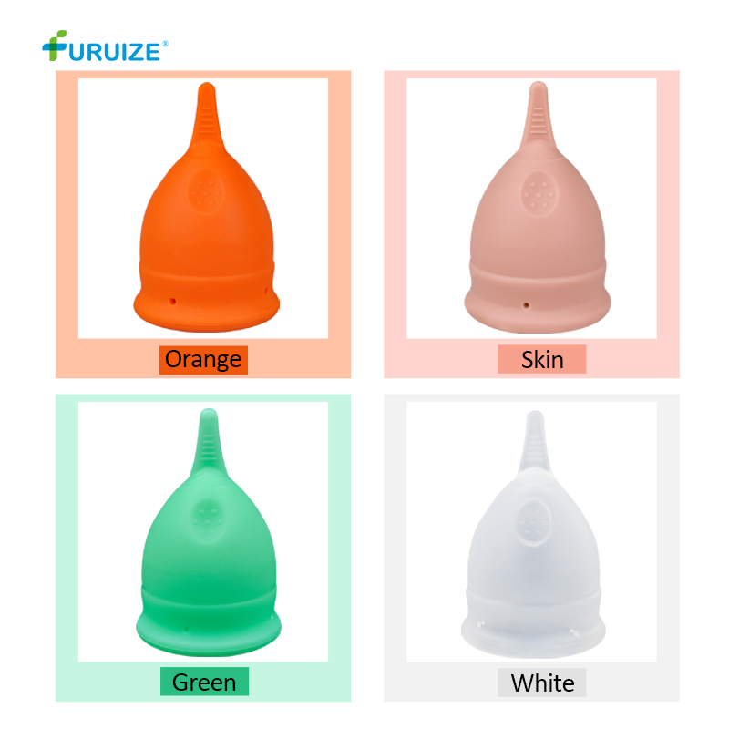 Top Factory Custom Menstrual Cup Wholesale Foldable Menstrual Cup with Box