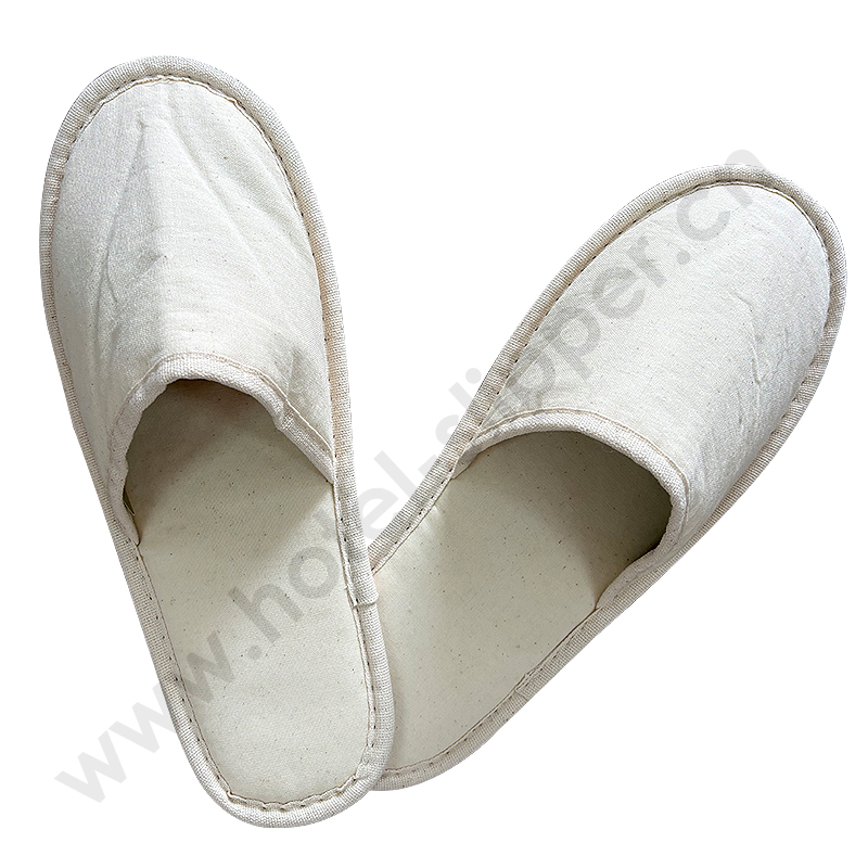 Disposable Hotel Cotton Slipper Eco-Friendly Straw Sole Slippers