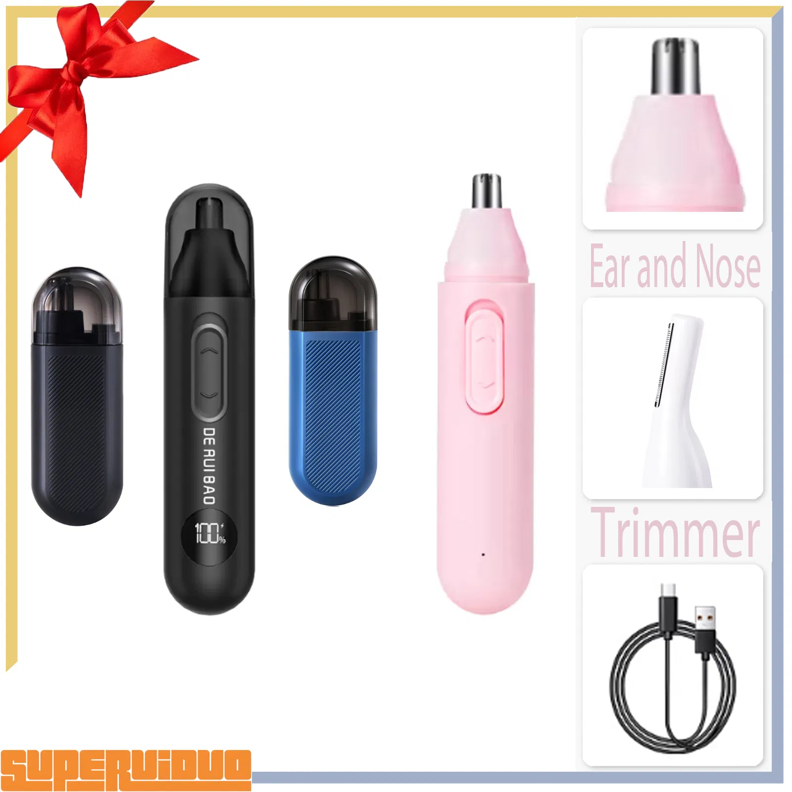 Precision Visualized Energy Control Nose Hair Trimmer