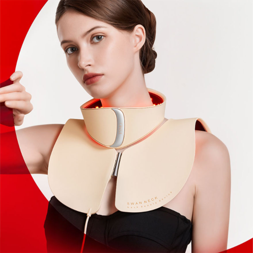 New Photon Skin Rejuvenation LED Neck and Shoulder Beauty Device
