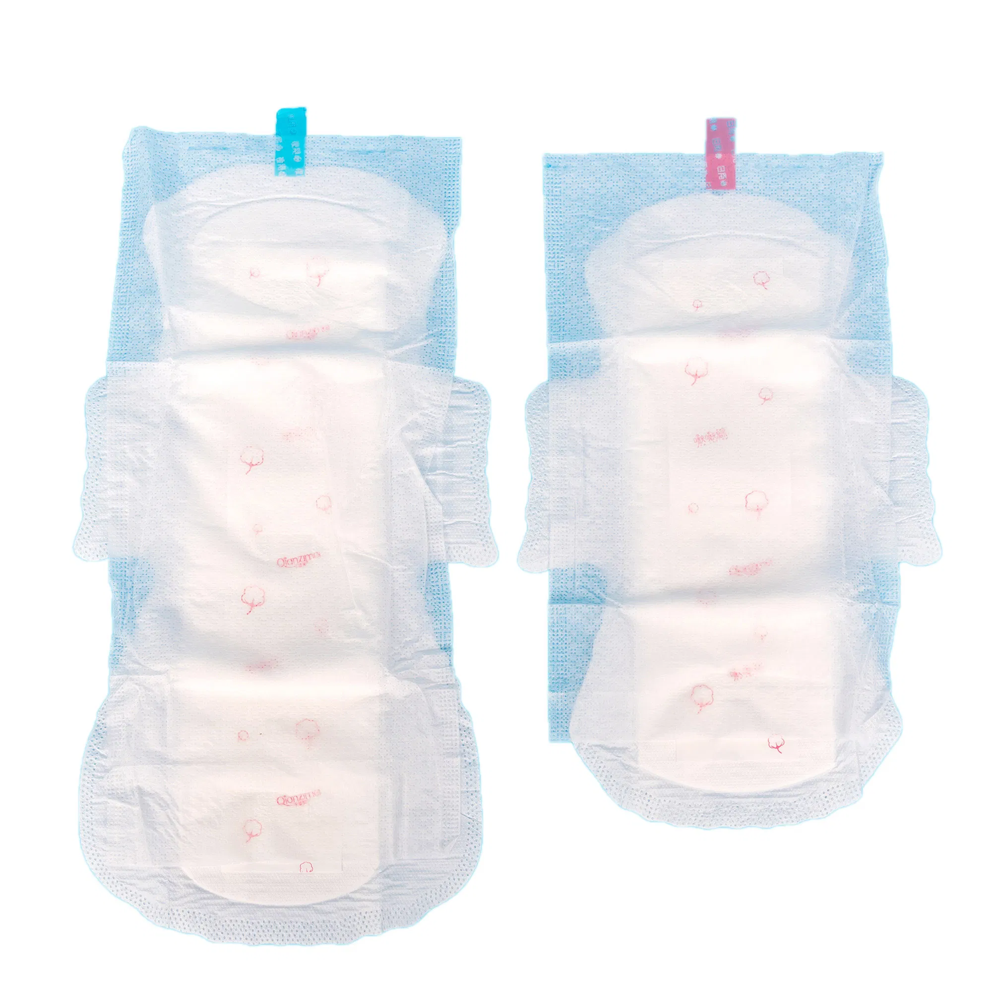 Pure Cotton Chlorine Free Sanitary Pads Napkins for Women