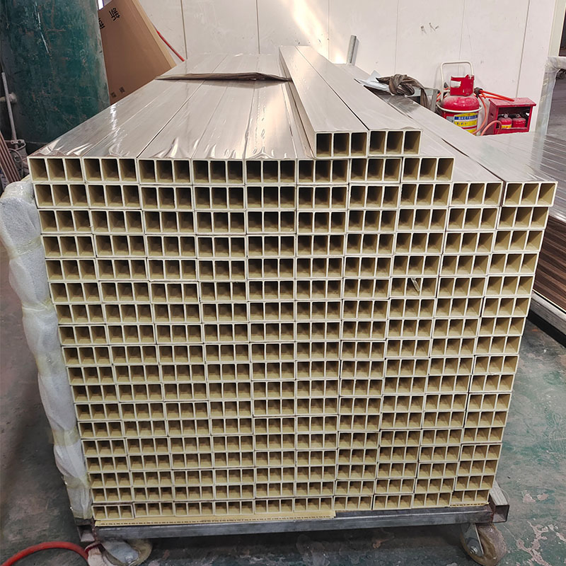 High Quality PVC Wall Panel Square Tube Composite Wall Cladding for Commercial Project