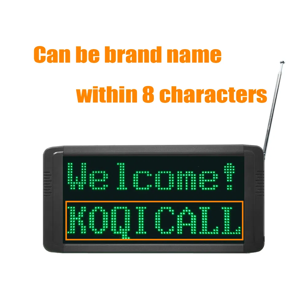 CE RoHS 3 Digits Display Queue Ticket Machine Show Next Number Counter Queue Number Screen Can Speak Spanish