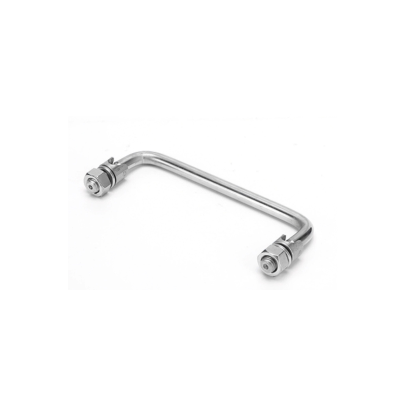 304 Stainless Steel Pull Handle, Ls506 Industrial Folding Pull Handle for Luggage Box and Cabinet Door Handle