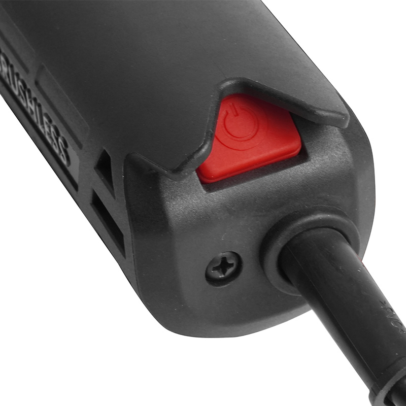 Durable Quality Brushless Motor 1600W 100mm Back Switch Electric Angle Grinder