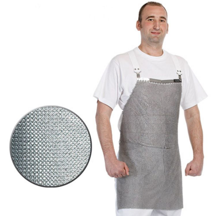 316 Stainless Steel Metal Mesh Chainmail Apron for Butchers