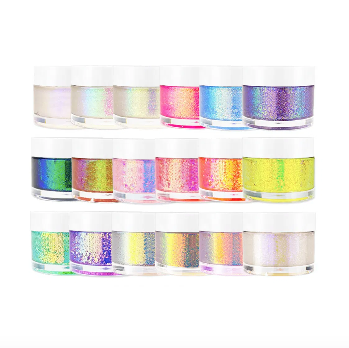 Iridescent Chameleon Chrome Glitter Eyeshadow Gel for Stunning Glam