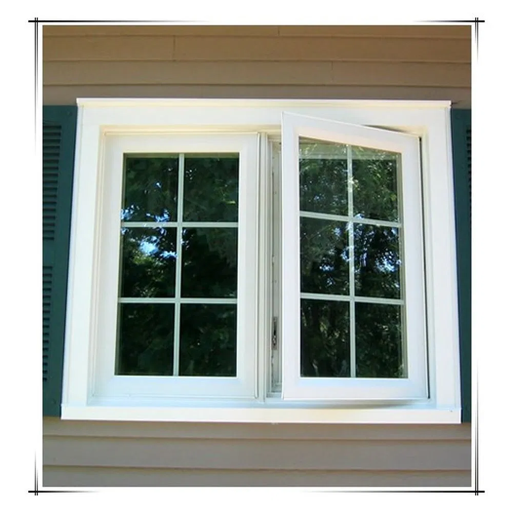 Sleek Profile Rust-Proof Frost-Resistant UPVC Windows