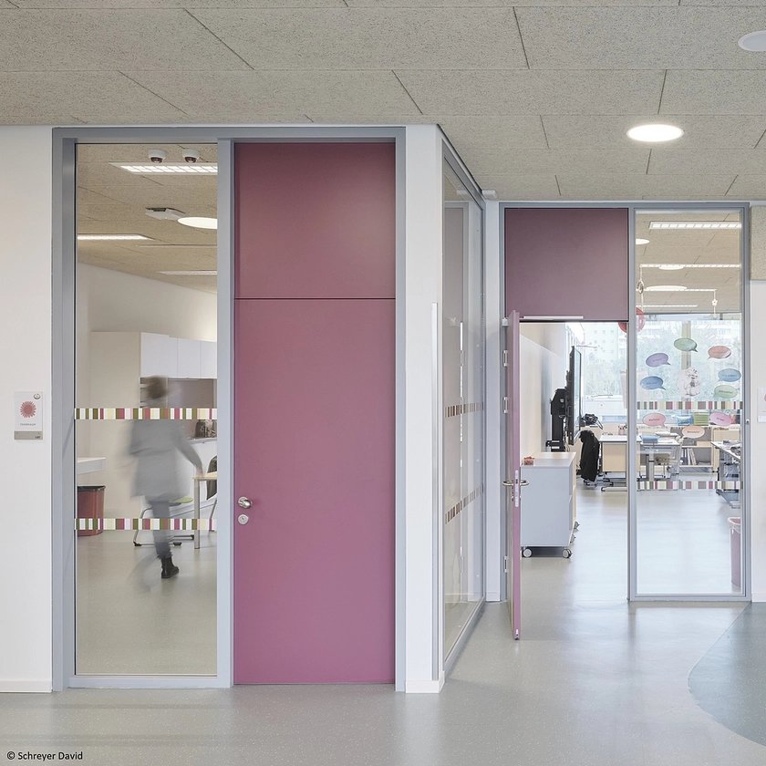 Fireproof Compact Board Solid Core High Pressure Laminate Sheet Waterproof HPL for Office Doors