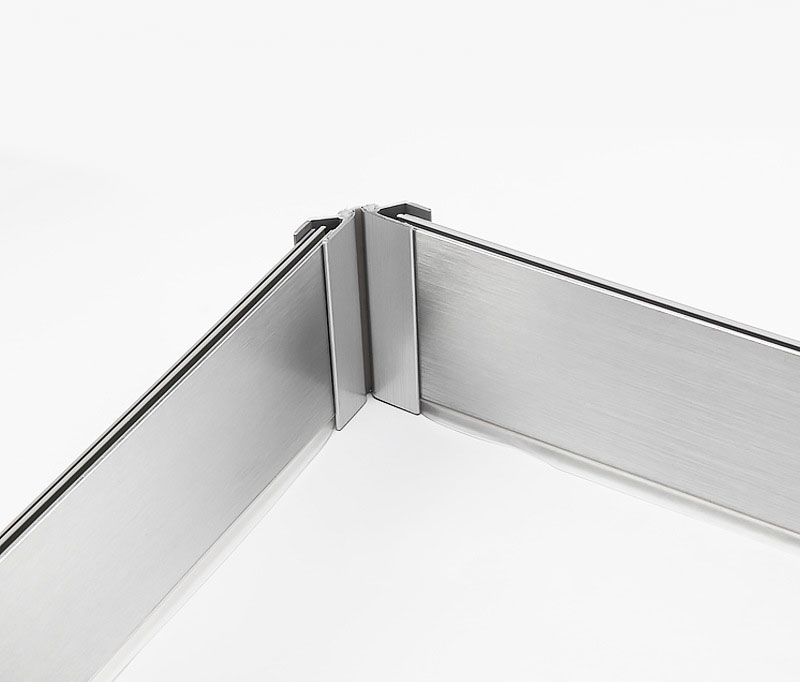 Kitchen Accessories PVC Skirting Plinth Connector for Cabinet Skirting