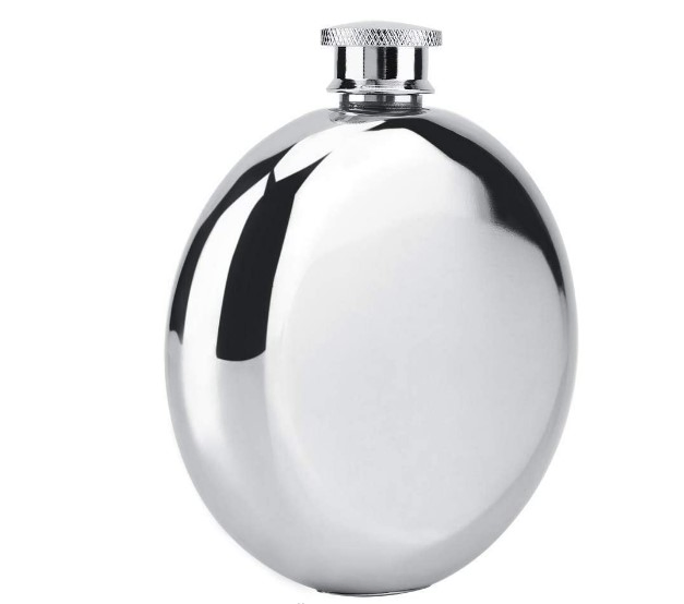 Liquor Whiskey Custom Stainless Steel Leather Flask Whisky Alcohol Hip Flask for Ballantruan Cameron Brig