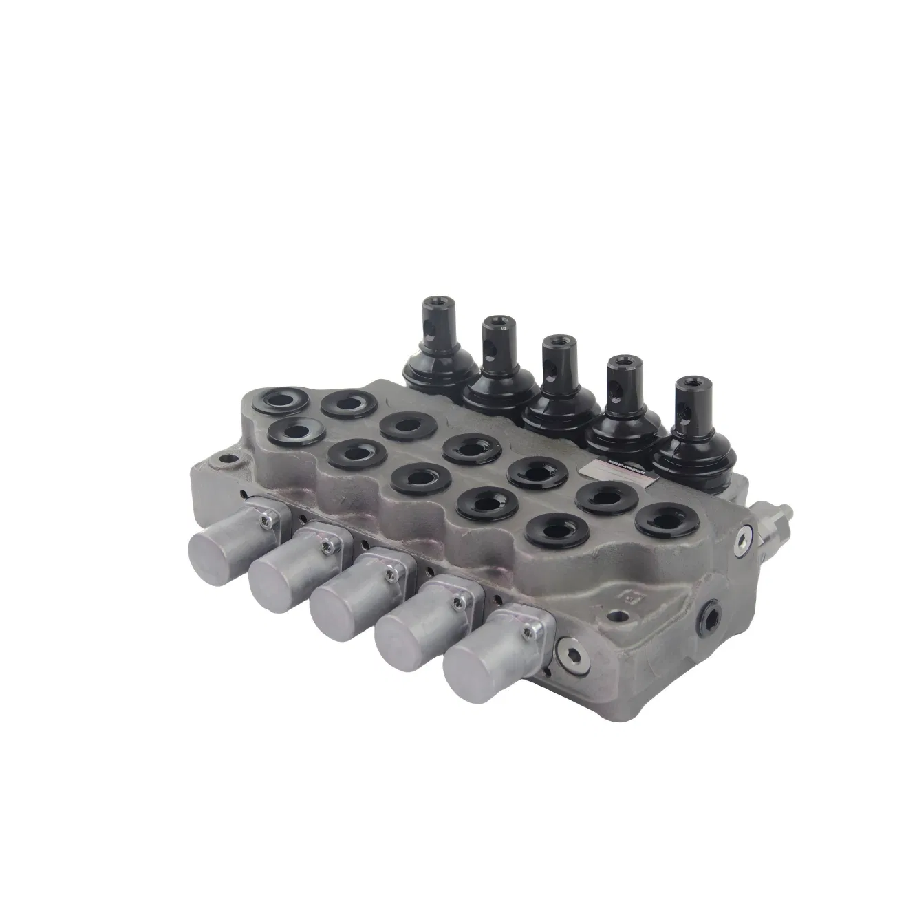 Гидравлический распределитель 5-рычажный, 45 л/мин, с пневмобоксом