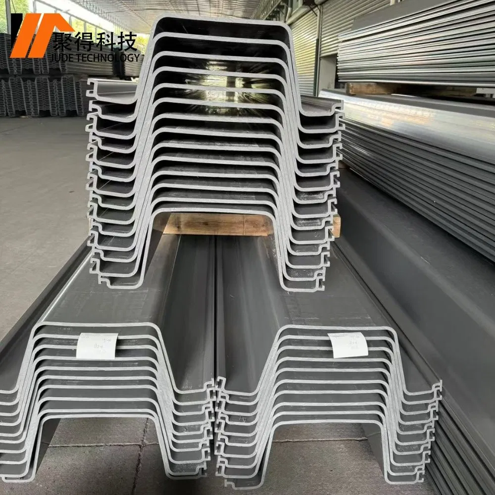 Factory Good Price Easy Installation Sheet Piling PVC Plastic Sheet Pile Z U Plastic for Retaining Wall River Bank Seawall Ditch