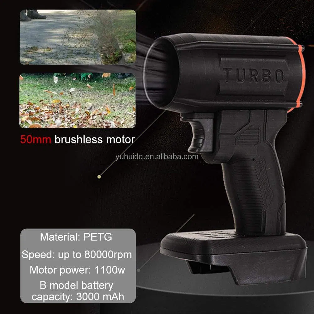 2025 New Design Powerful Turbofan Mini Strong Fan House Cleaning Handy Jet Outdoor Cooking Air Duster