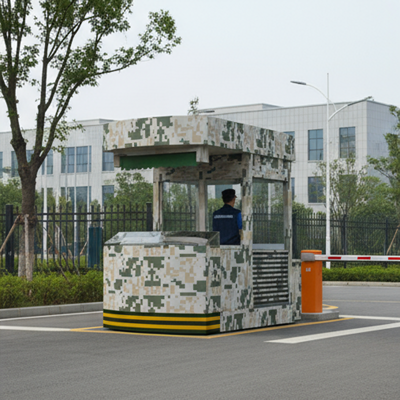 Anti-Corrosion Guard Booth: Industrial Zone & Border Checkpoints