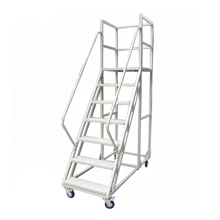 Warehouse Cargo Storage Equipment Durable Ladder for Easy Access Organization