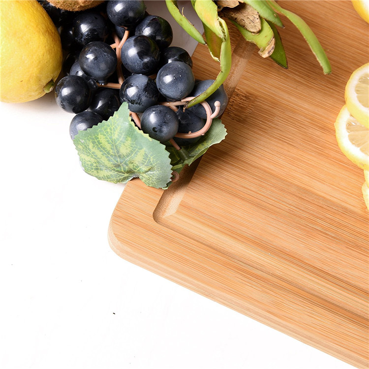 Healthy Use Wooden Chopping Board with Groove for Fruit Cutting