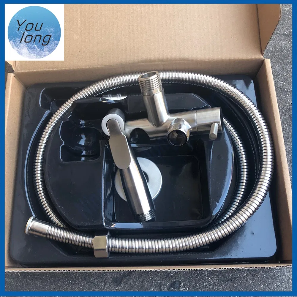 Ручной биде-спрей из латуни, смеситель для унитаза