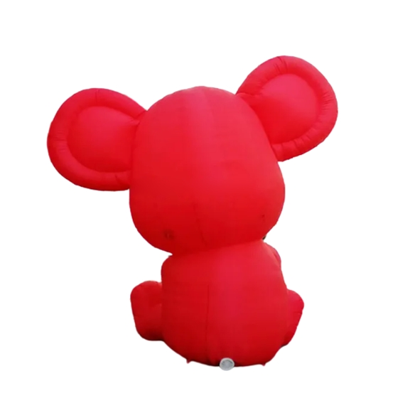 Inflatable Pink Bear for Fun Outdoor Celebrations and Events