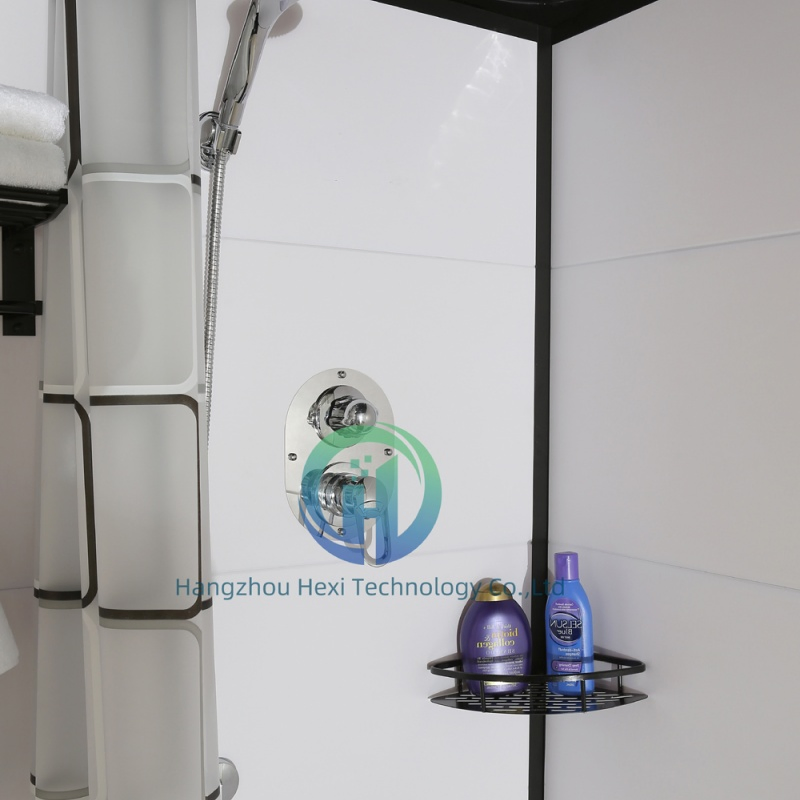 Quick-Install Black Frame Bathroom Systems for Multiple Applications and Spaces