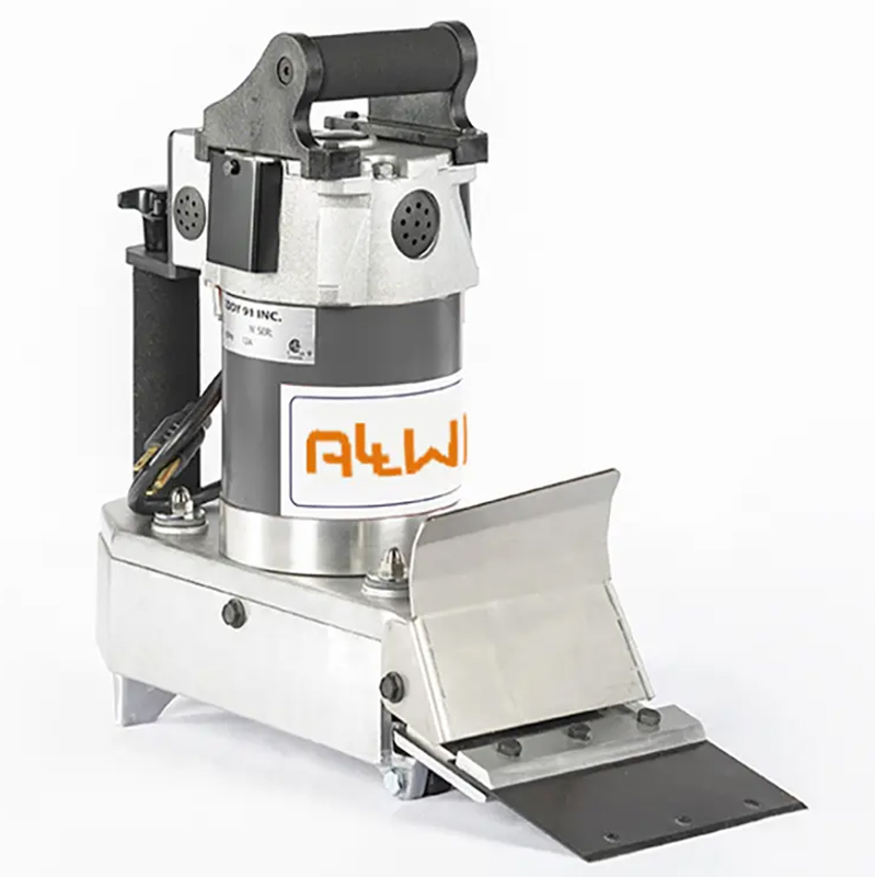 Electric Floor Scraper Machine with 65mn Blades & Detachable Handle