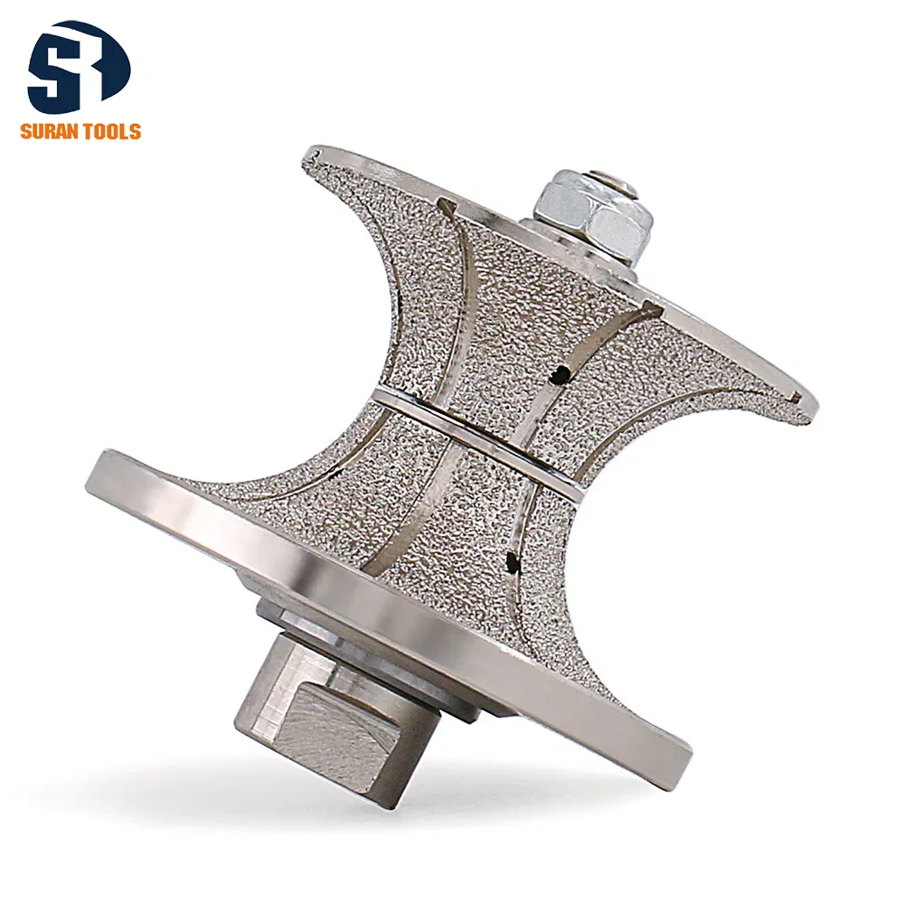 Вакуумно-паяные алмазные профилировщики для камня