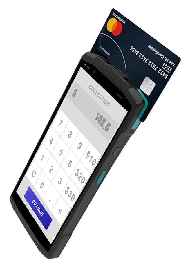 Zhenda Hand Held All in One Smart Android POS Terminal with Barcode and Touch Screen Without Extra Fees