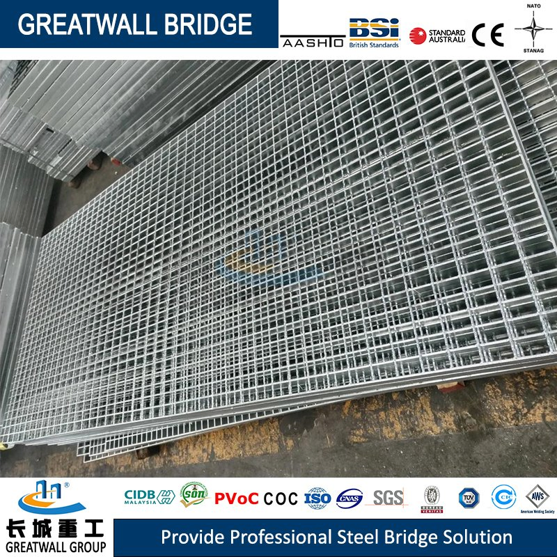 Metal Building Materials Steel Grating Sidewalk Platform Non-Slip