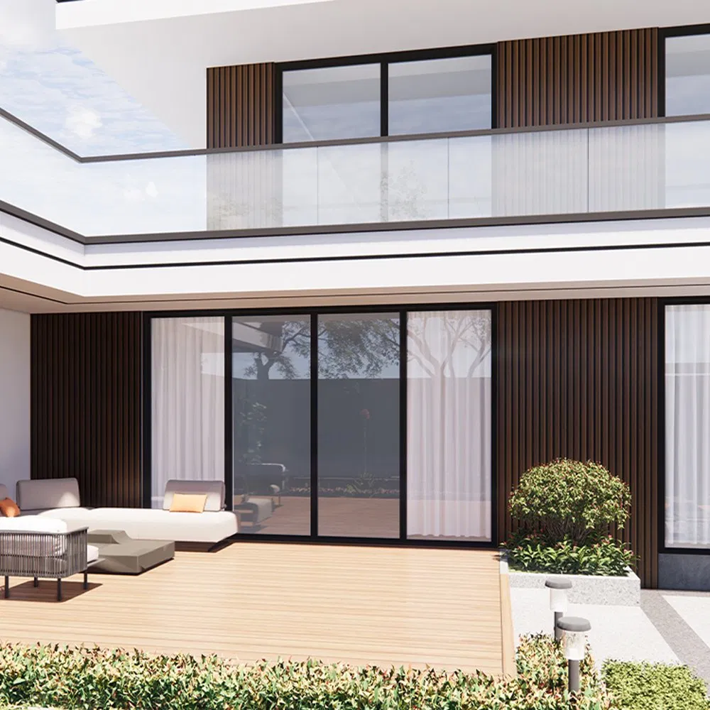 High Temperature Resistant WPC Outdoor Wall Panel for Resort Outdoor Use