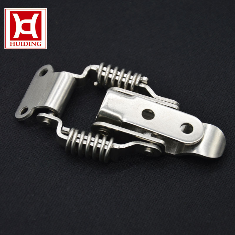 Premium Stainless Steel Spring Toggle Latch for Hardware Cabinets