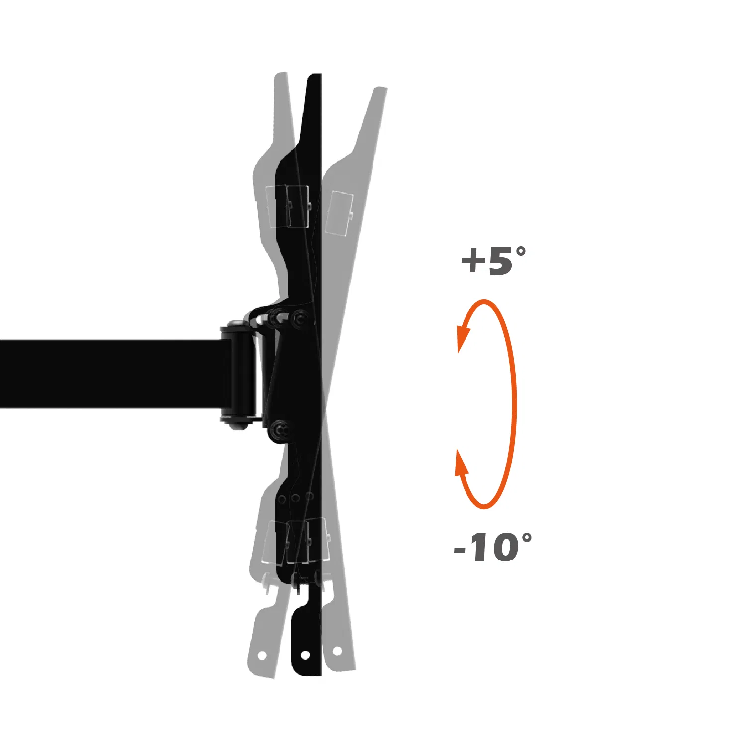 Кронштейн для ТВ Cantilever Flip Down с поворотом