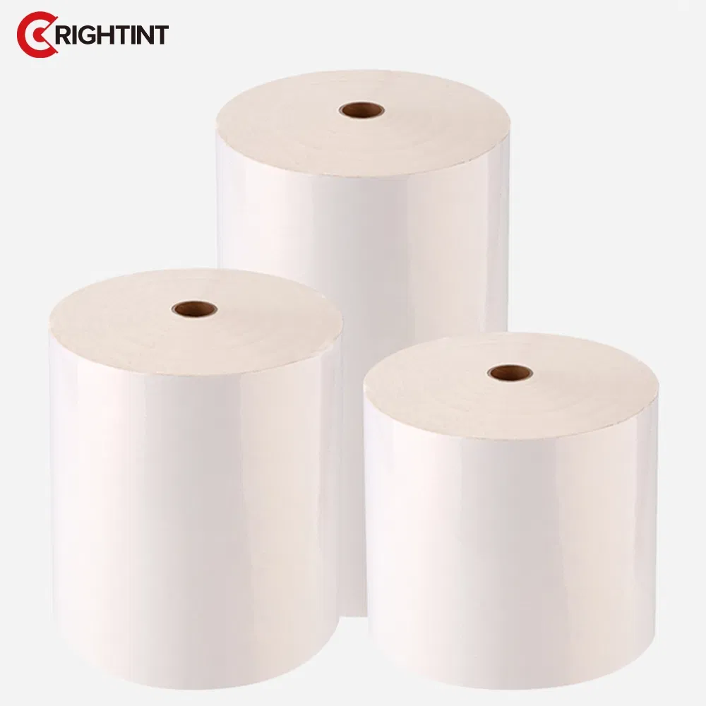PP BOPP label material for cold packaging and frozen food adhesive paper