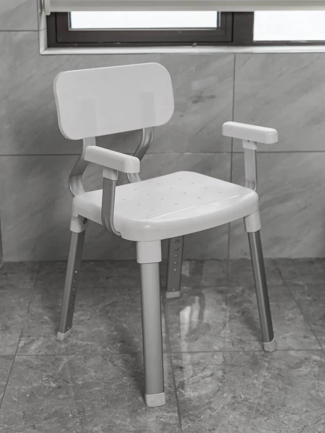 Hl-7202 Modern Designed Height Adjustable Shower Seats for Elderly Bathroom Shower Chair