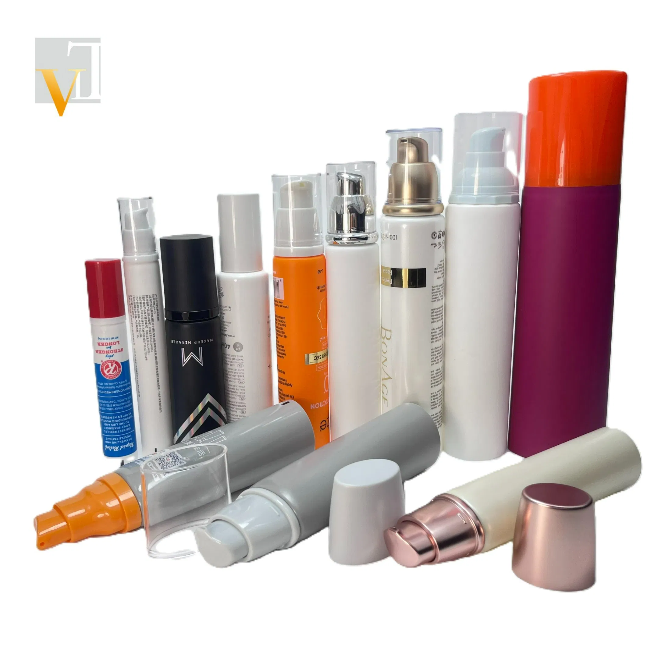Different Size of Plastic Tubes for Hand Cream and Bb Cream