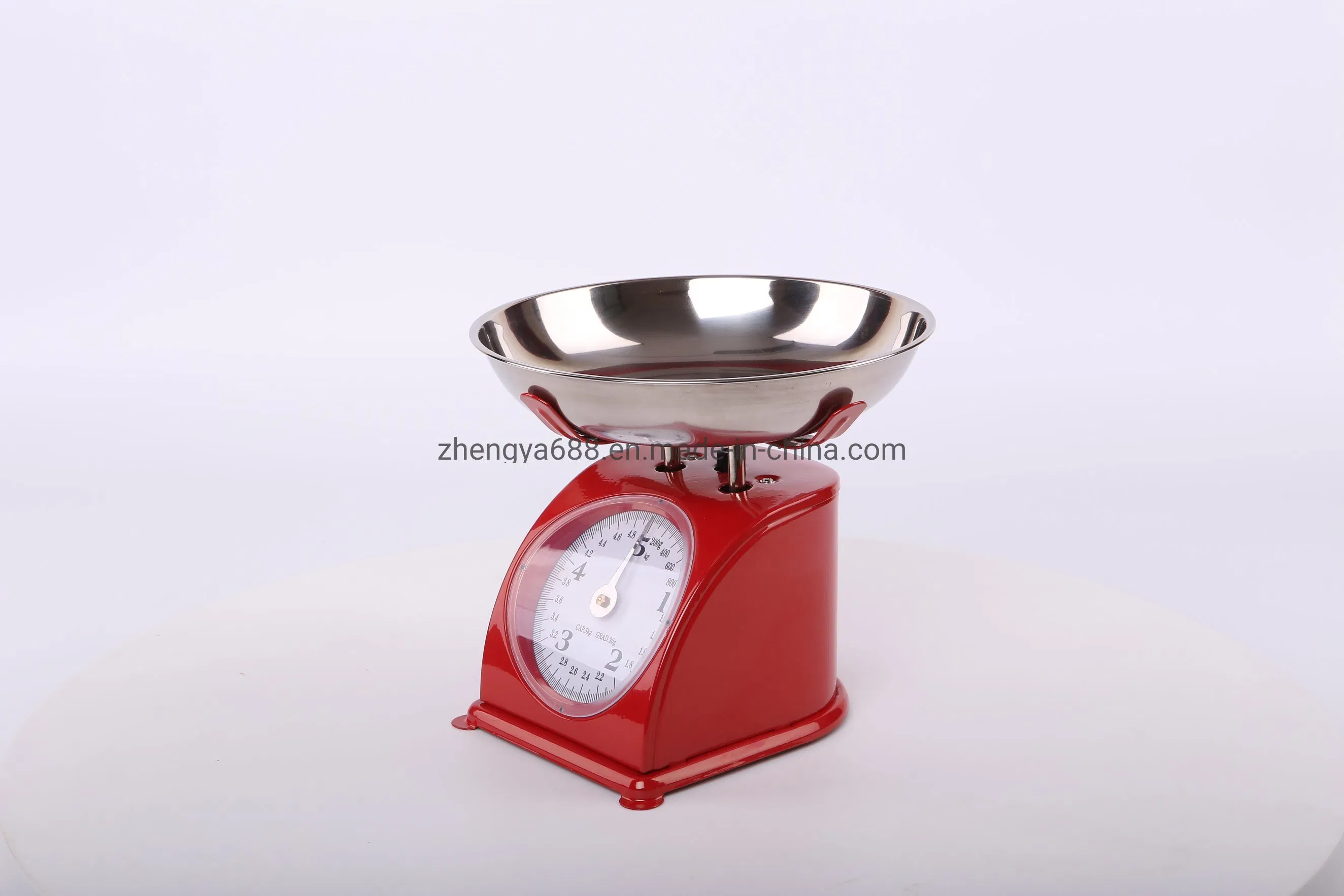 Кухонные весы механические Retro Red на 5 кг