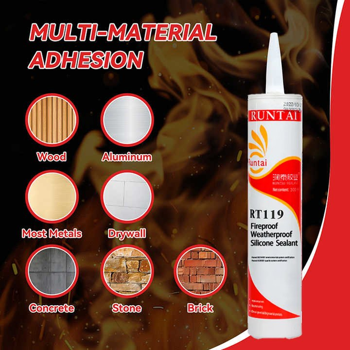 Durable High-Heat Sealant for Home Window and Door Applications